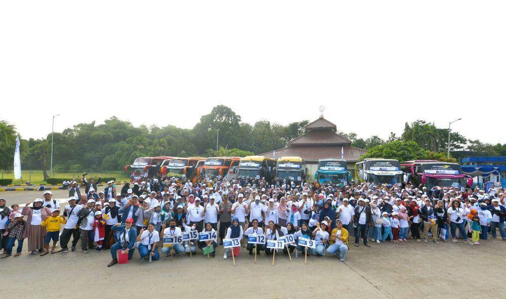 Program mudik gratis Kementerian BUMN dengan PERURI. (dok. PERURI)