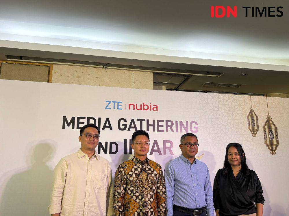 ilustrasi temu media ZTE dan Nubia Indonesia (IDN Times/Rifki Wuda)