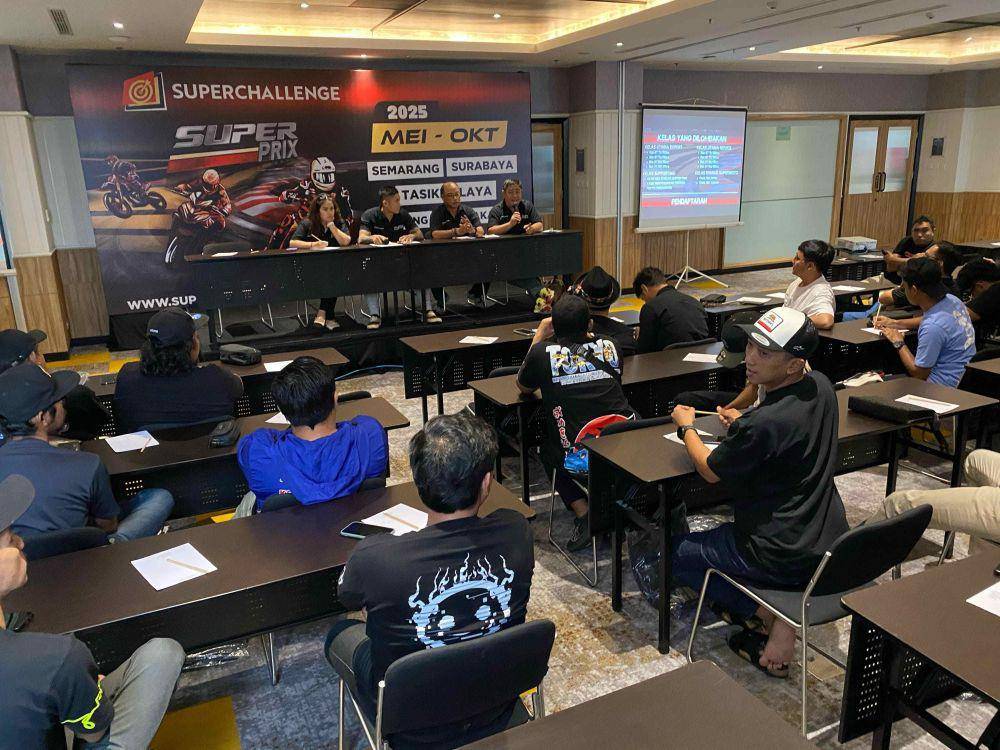 Pertemuan tim jelang Superchallenge Super Prix 2025 (Dokumentasi SSP 2025)