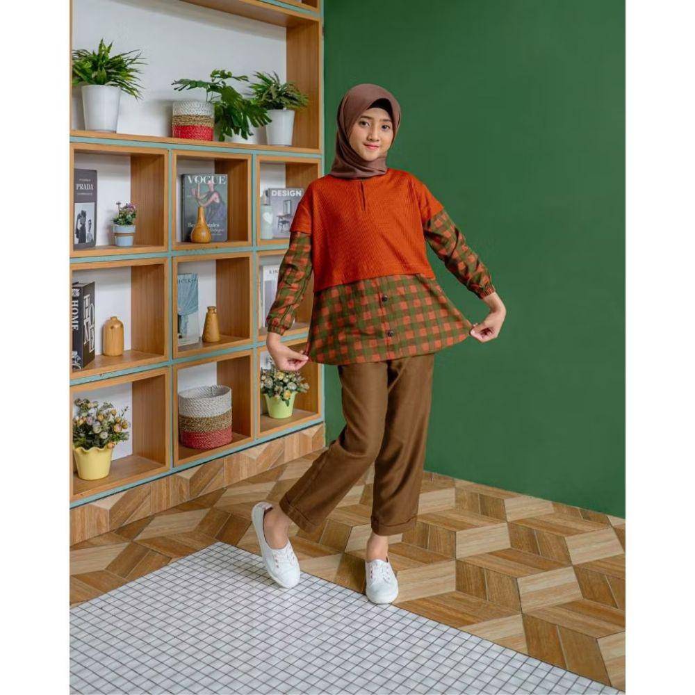 baju lebaran anak (shopee.co.id/Kamaina Official Store)