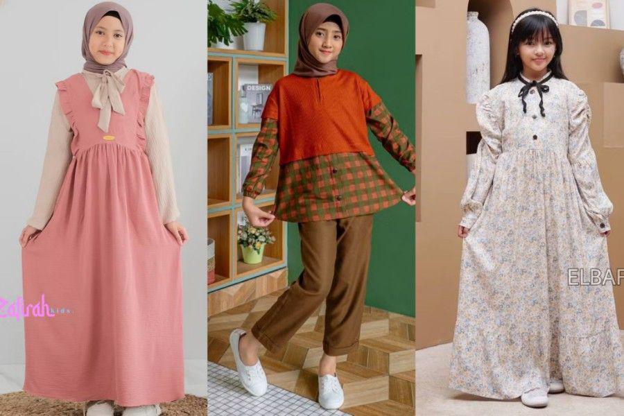 Rekomendasi Baju Lebaran Anak Perempuan Umur 12 Tahun, Kekinian
