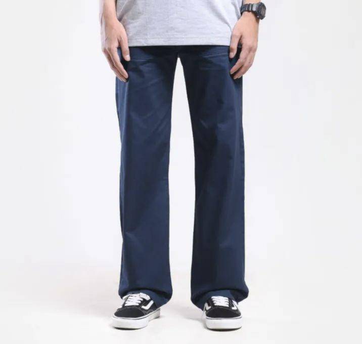 Hammerstout Celana Panjang Chino Toxic - Navy (lazada.co.id/Hammerstout)