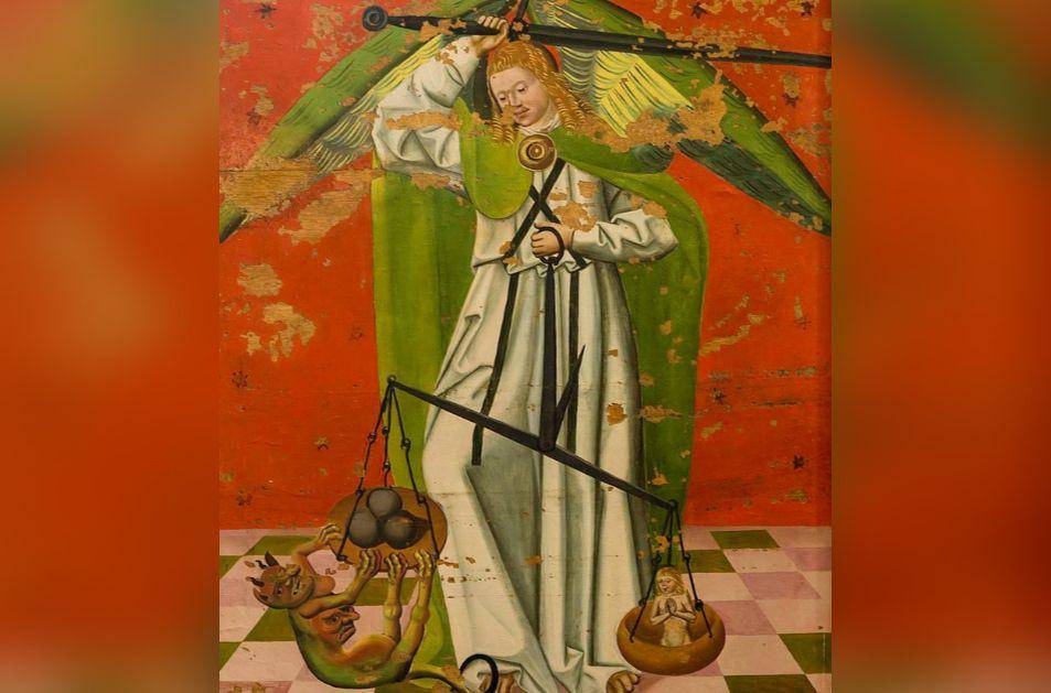 ilustrasi Malaikat Mikhael (commons.wikimedia.org/Bene Riobó)