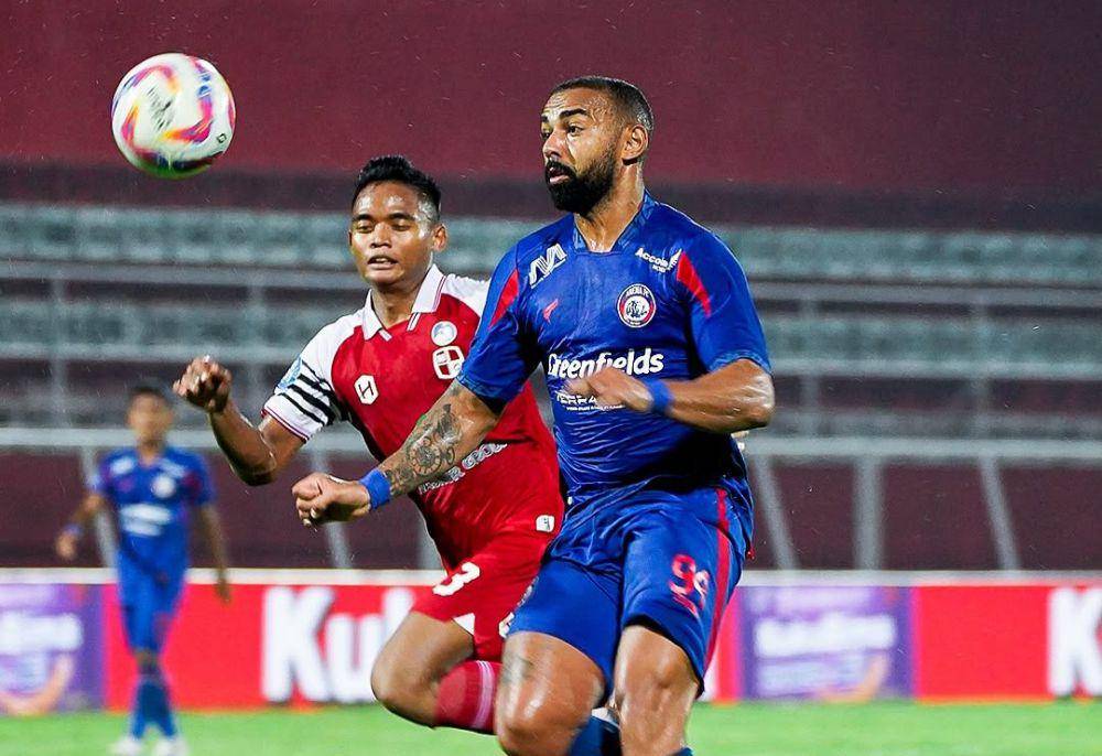 Arema FC saat bertemu Barito Putera di Stadion Soepriadi Blitar. (Dok. Media Officer Arema FC)