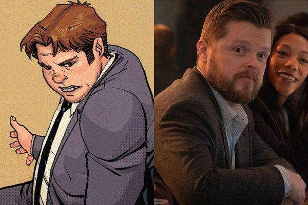 Foggy Nelson (dok. Marvel Comics | dok. Marvel Television/Daredevil: Born Again)