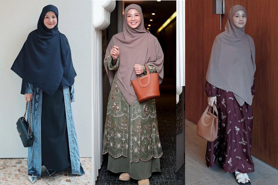 7 Outfit ala Natasha Rizky untuk Inspirasi Lebaran, Comfy!