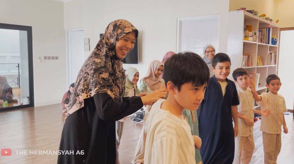anak artis ikut pesantren kilat (YouTube.com/The Hermansyah A6)