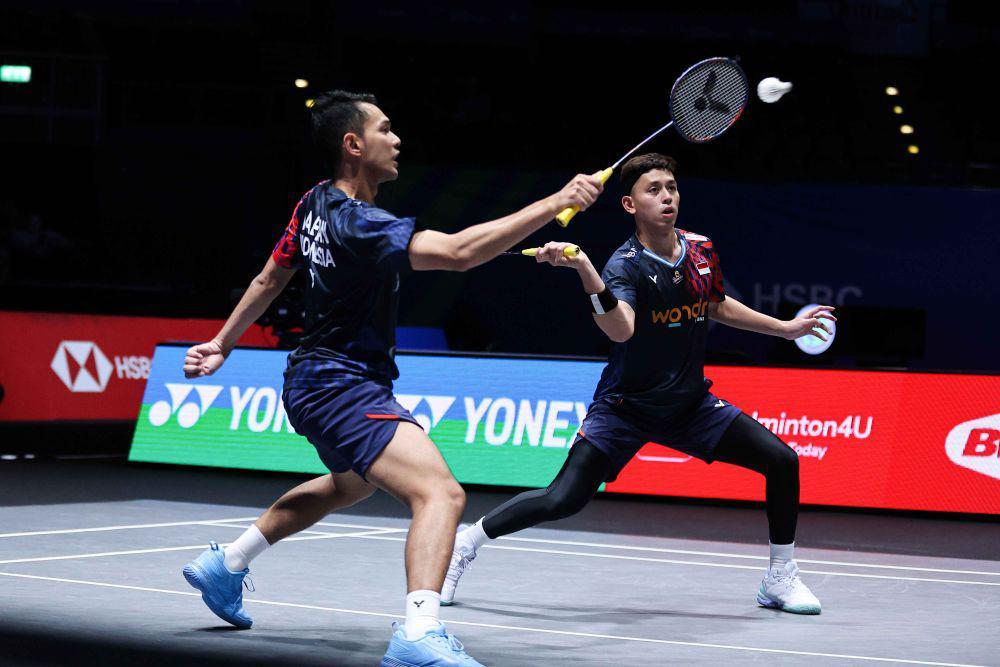 Fajar/Rian Melaju Mulus ke 16 Besar Indonesia Open 2025