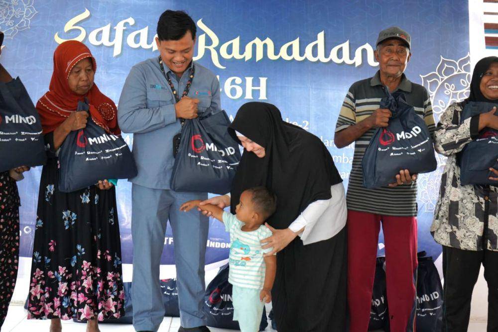Program Ramadan Inalum kolaborasi dengan MIND ID (dok.Inalum)