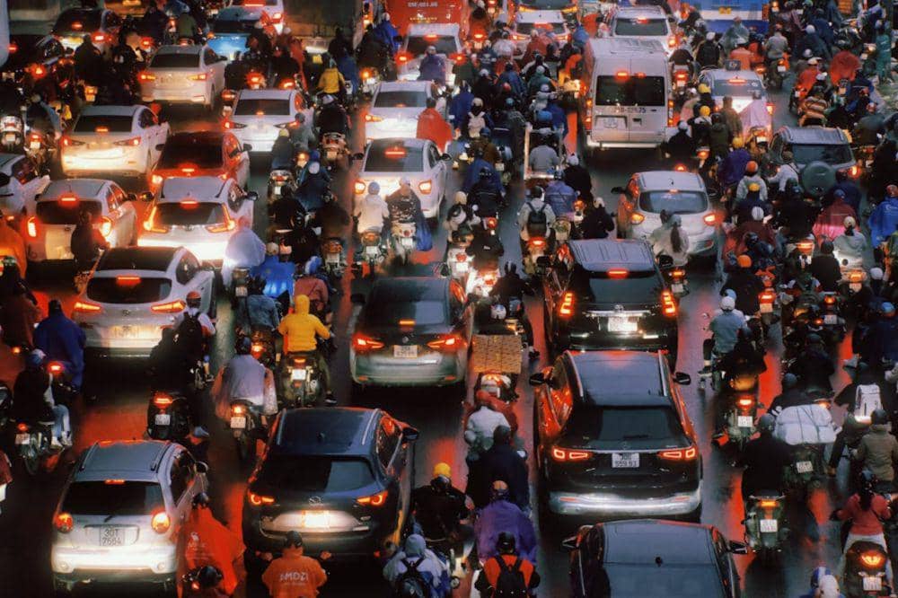 ilustrasi situasi kemacetan di jalan raya (pexels.com/Hòa Lê Đình)
