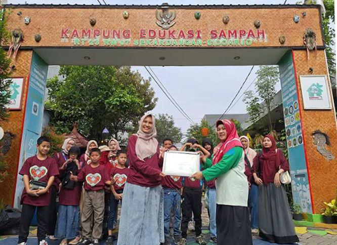 Belajar Kelola Lingkungan Ramah Anak dari Kampung Edukasi Sampah
