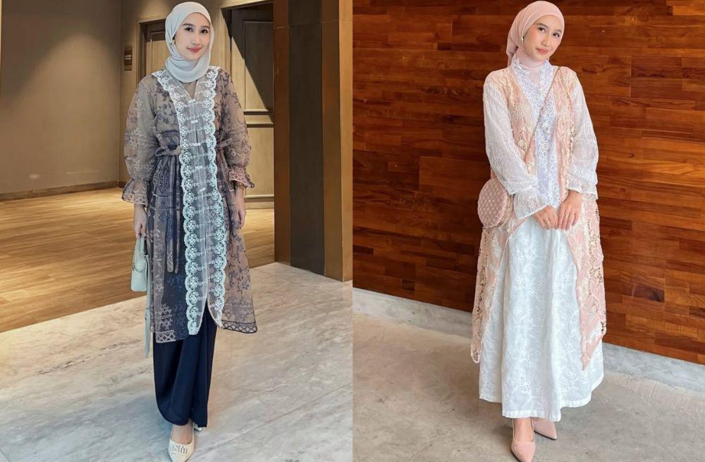 8 Ide Outfit Lebaran ala Selebgram Fachrisa, Punya Vibes Mewah!