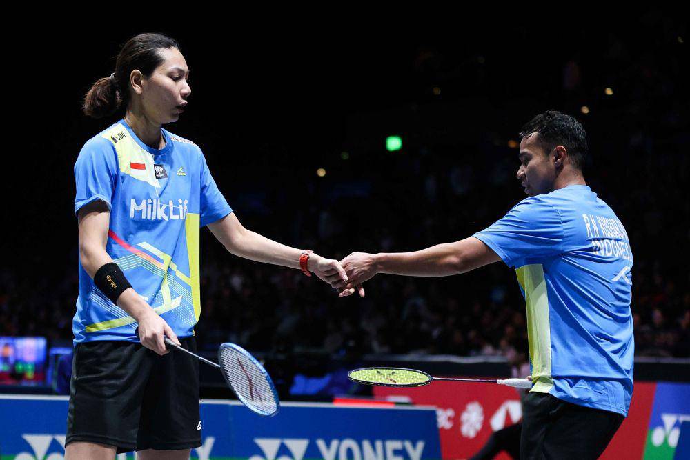 Rehan Naufal Kusharjanto/Gloria Emanuelle Widjaja jadi wakil Indonesia pertama yang lolos ke perempat final All England 2025 (dok. PP PBSI)