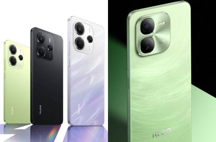 Redmi Note 14 dan iQOO Z9x (mi.co.id | iQOO Z9x)