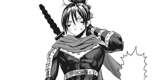 Sonic bangun usai ditendang Flashy ( Dok. tonarioyj/One Punch Man )