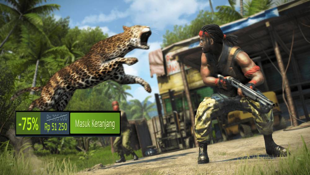 cuplikan gameplay Far Cry ketiga (dok. Ubisoft/Far Cry 3)