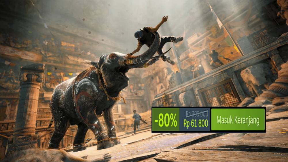 cuplikan aksi dalam Far Cry keempat (dok. Ubisoft/Far Cry 4)