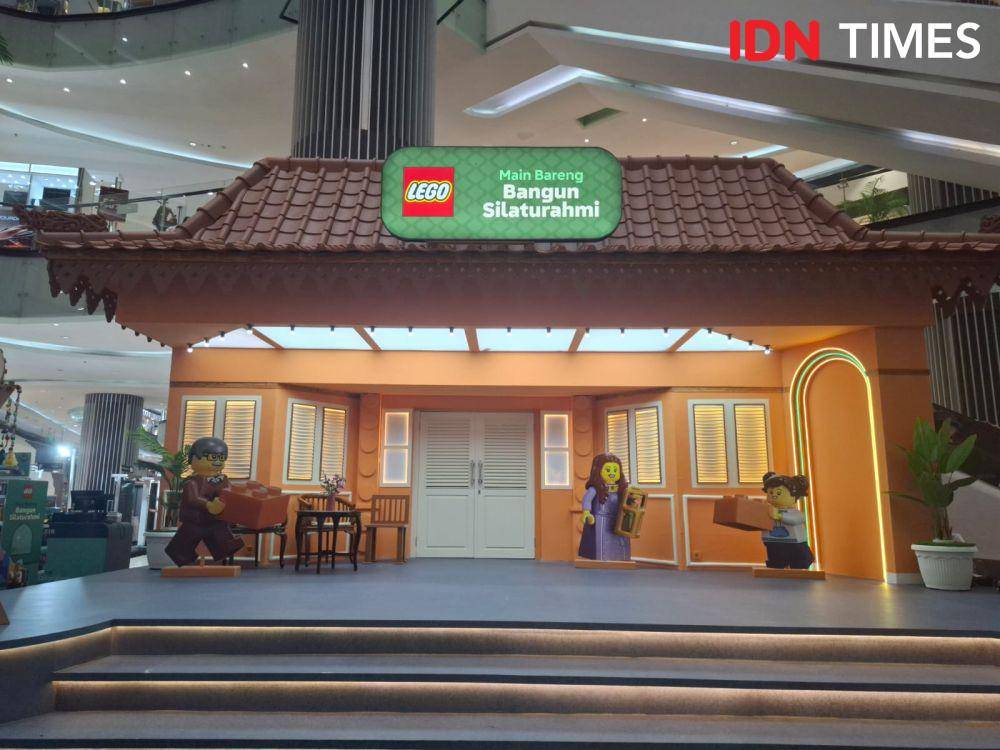 potret keseruan Main Bareng Bangun Silaturahmi bersama LEGO pada Rabu (12/3/2025). (IDN Times/Adyaning Raras)