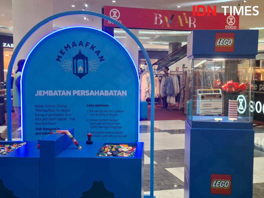 potret keseruan Main Bareng Bangun Silaturahmi bersama LEGO pada Rabu (12/3/2025). (dok. LEGO)