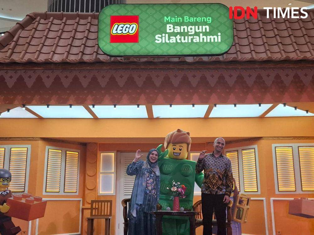 potret keseruan Main Bareng Bangun Silaturahmi bersama LEGO pada Rabu (12/3/2025). (IDN Times/Adyaning Raras)