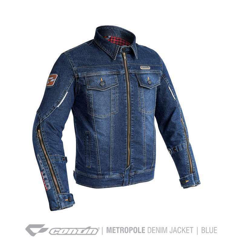 CONTINMOTO Metropole Denim Jacket (blibli.com/Continmoto Official Store)