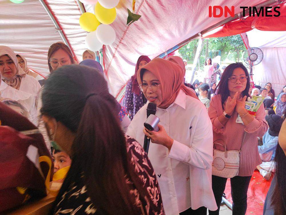 Istri Menteri Sosial Saifullah Yusuf (Gus Ipul), Fatma Saifullah Yusuf. (IDN Times/Imam Faishal)