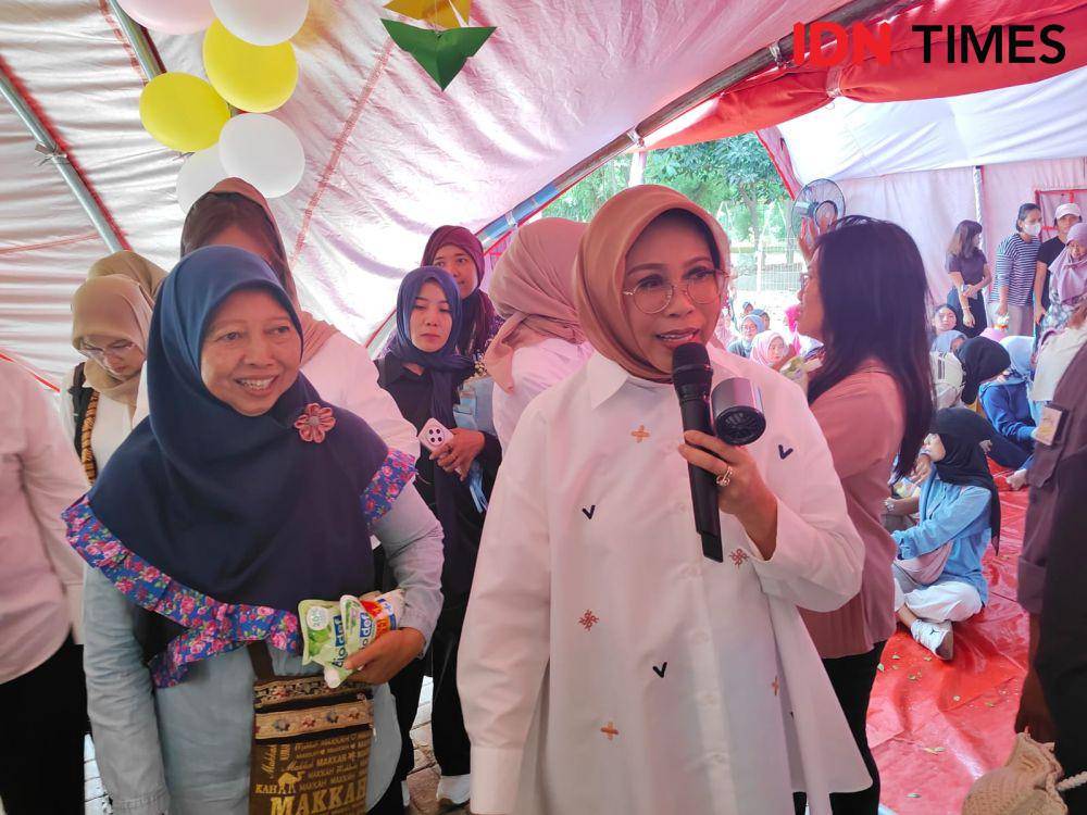 Istri Menteri Sosial Saifullah Yusuf (Gus Ipul), Fatma Saifullah Yusuf. (IDN Times/Imam Faishal)