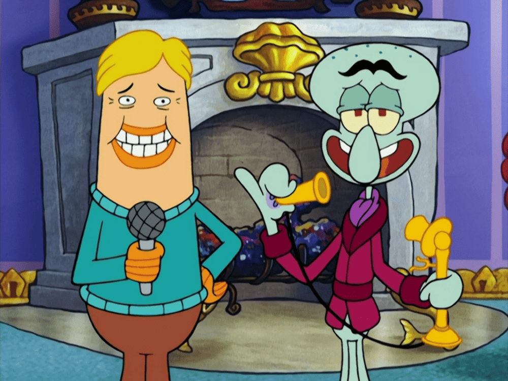 Squilliam tampil di acara bertajuk "House Fancy" (dok. Nickelodeon/SpongeBob SquarePants)