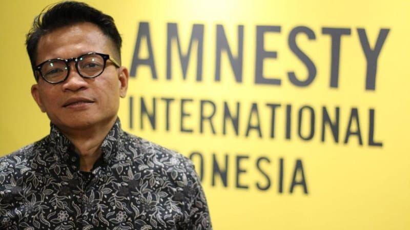 Direktur Eksekutif Amnesty International (AI) Indonesia, Usman Hamid. (Dokumentasi Istimewa)