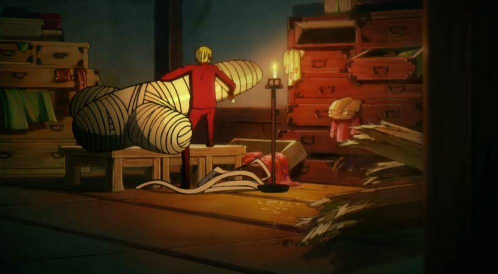 Sanji merawat luka Zoro (dok. Toei Animation/One Piece)