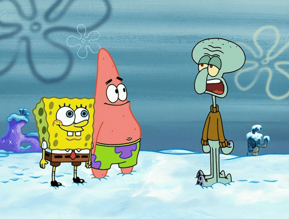 cuplikan episode "Snowball Effect" (dok. Nickelodeon/SpongeBob SquarePants)