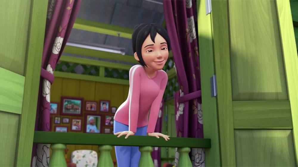 7 Bukti Kak Ros Suka Abang Iz di Upin dan Ipin, Salting Mulu!