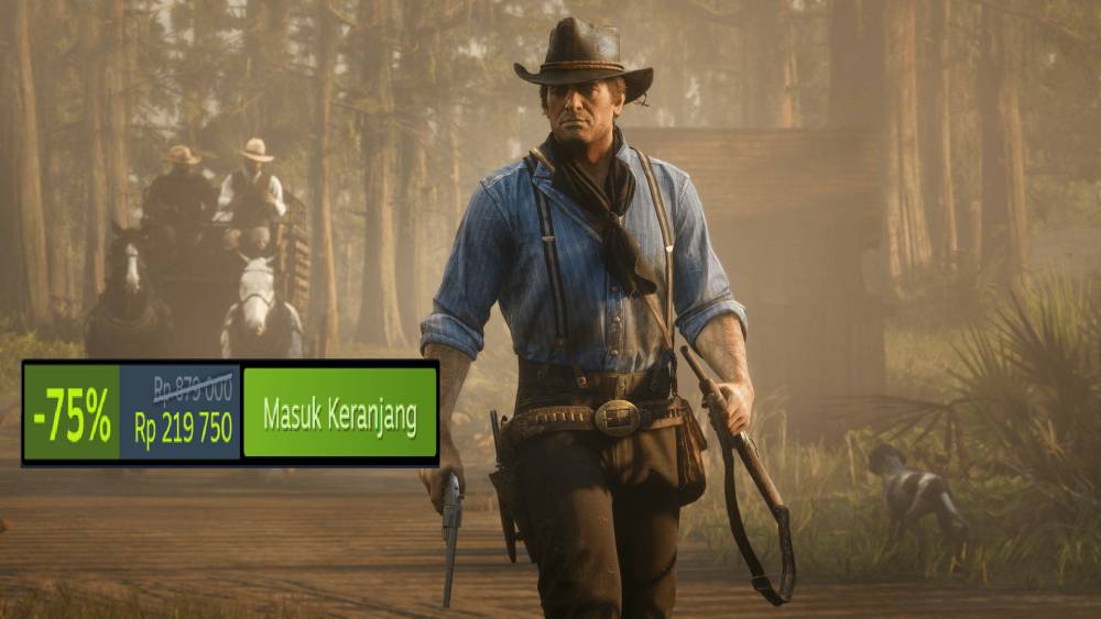 Arthur Morgan dalam Red Dead Redemption kedua (dok. Rockstar Games/Red Dead Redemption 2)