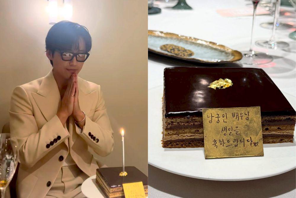 7 Potret Ulang Tahun Ke-47 Nam Goong Min, Dapat Banyak Kejutan
