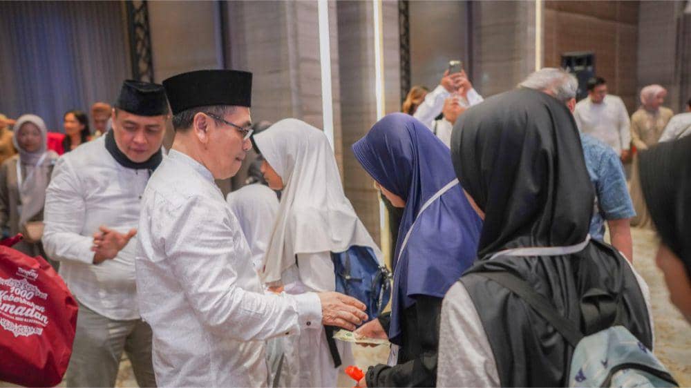 1000 Anak Yatim dan Disabilitas di Tangerang Dapat Santunan
