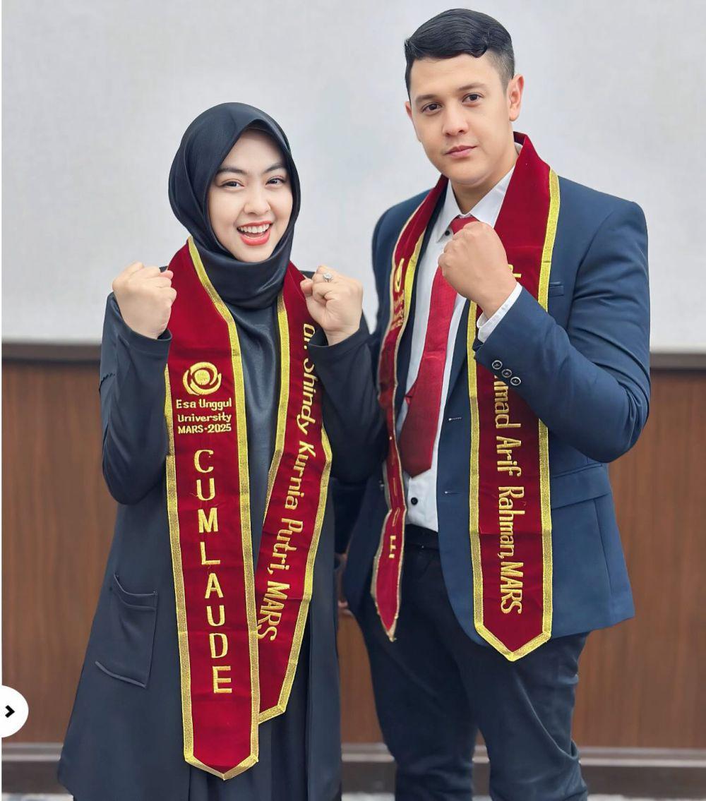 potret Shindy Putri lulus S2 (instagram.com/dr.shindyputri)