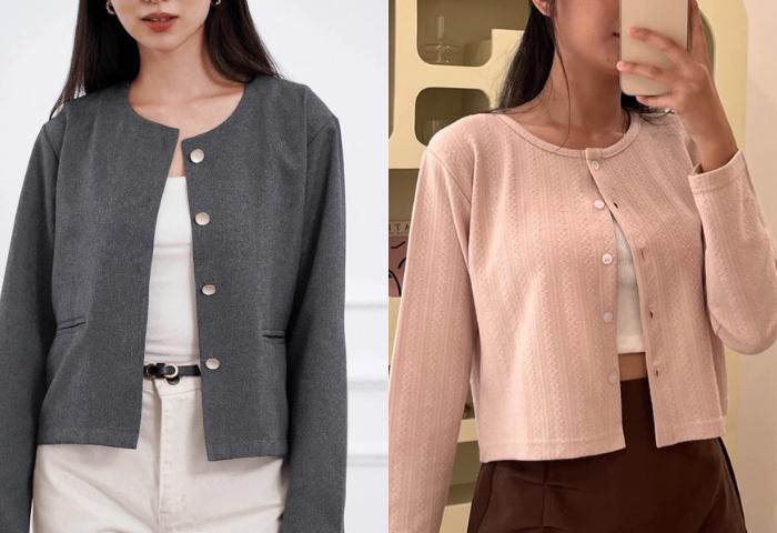 5 Warna Outer yang Cocok untuk Dress Powder Blue, Ada Abu-abu!