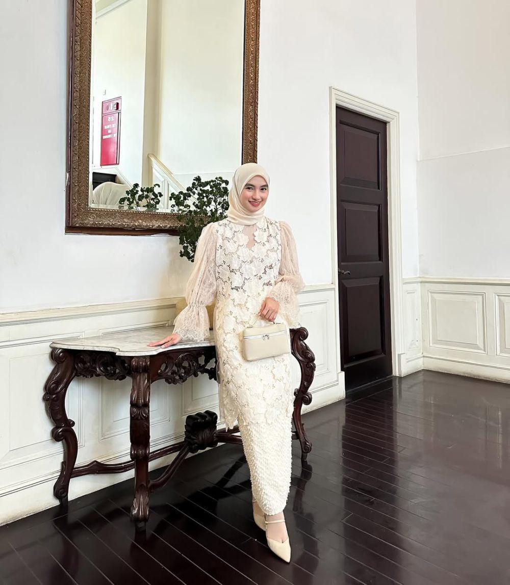 ide baju muslim untuk Lebaran ala Olivia Finda (instagram.com/oliviafindas)
