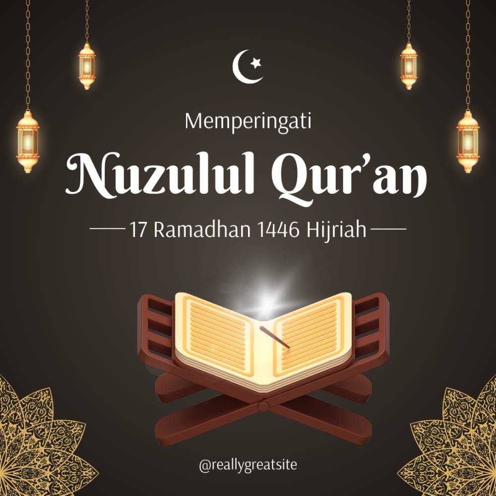poster Nuzulul Qur'an (canva.com/p/syammasfitria/)