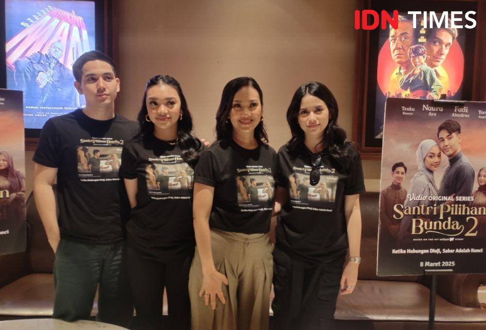 Suasana roadshow Sabar dan nobar film Santri Pilihan Bunda 2 di Kota Medan (IDN Times/Indah Permata Sari)
