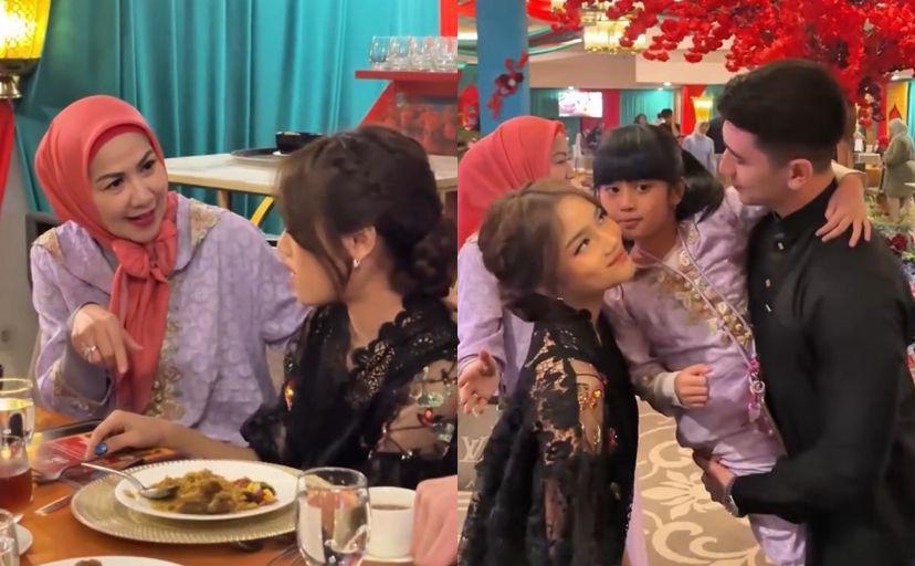 Potret Fuji Buka Bareng Keluarga Verrell Bramasta di Ramadan 2025