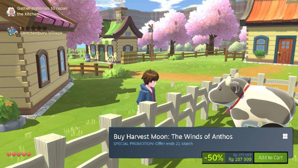 Harvest Moon: The Winds of Anthos (dok. Natsume/Harvest Moon: The Winds of Anthos)