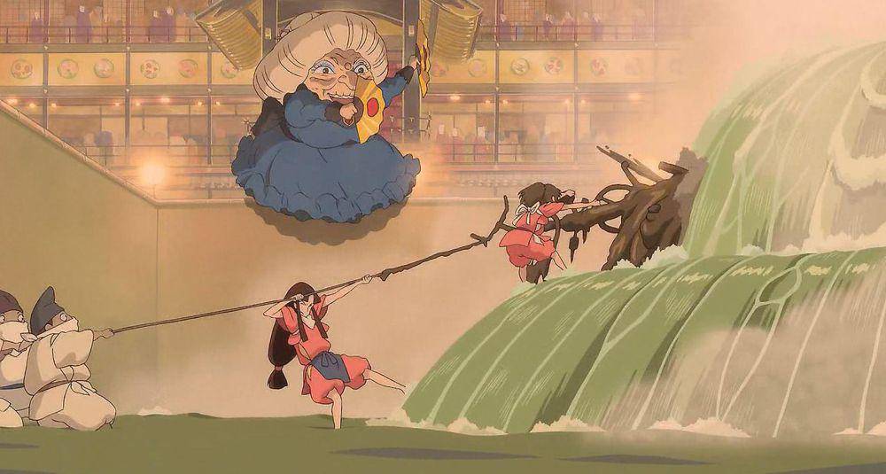 Menyelamatkan Roh Sungai (dok. Studio Ghibli/Spirited Away)
