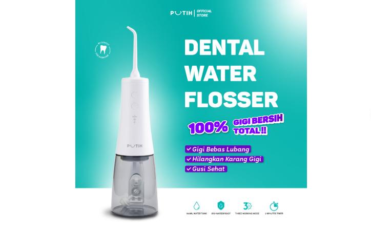 PUTIH Water Flosser (tokopedia.com/PUTIH BY DENTIST)