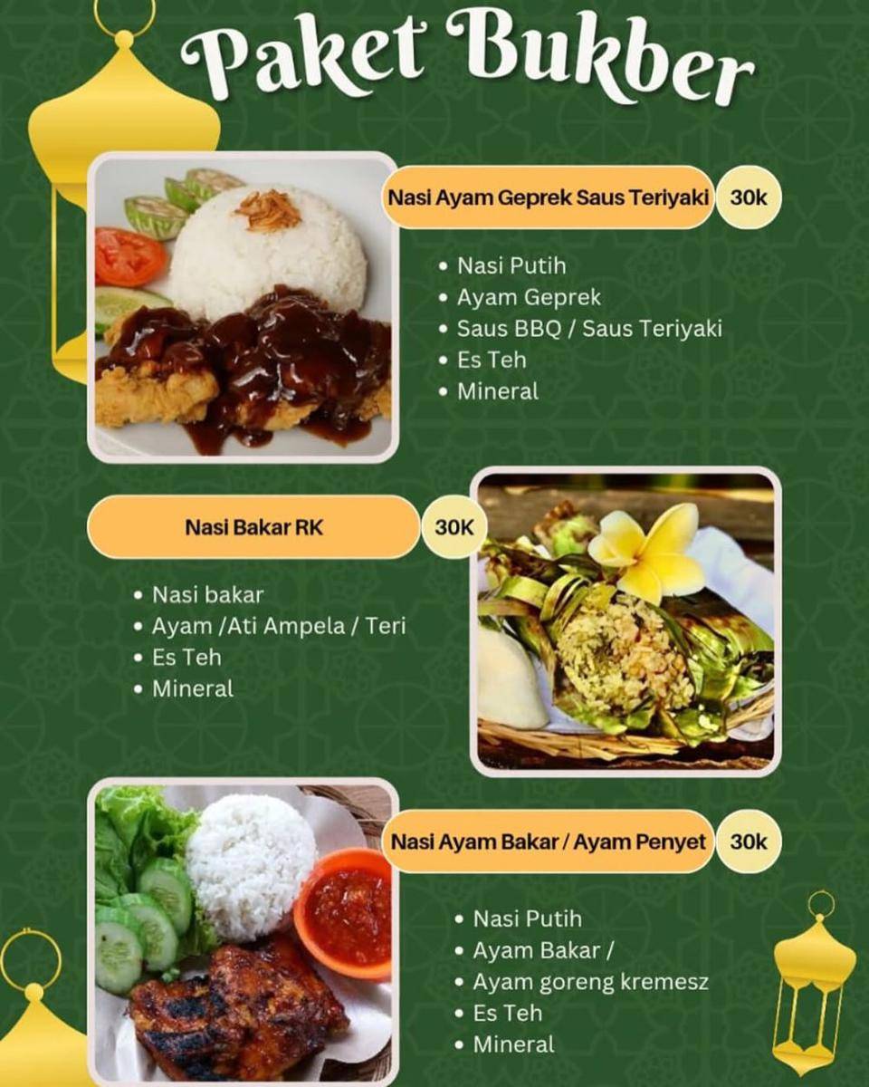 Paket Bukber dari Rumah Kebun 99 (Instagram/rumahkebun99)