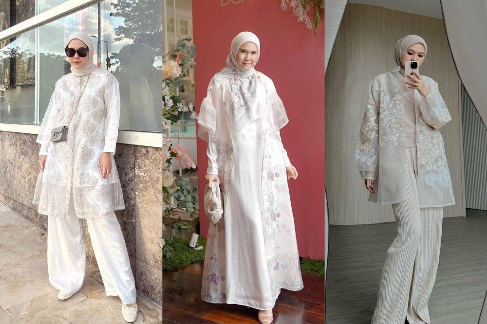 9 Mix and Match Outer untuk Lebaran ala Vita Nurvitasari, Catchy!