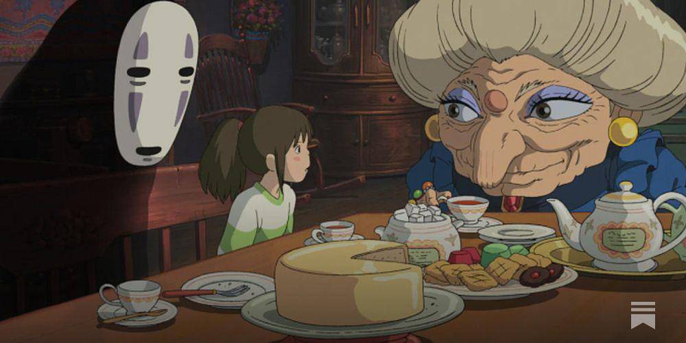 Chihiro, No Face dan Zeniba (dok. Studio Ghibli/Spirited Away)