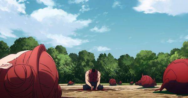 Kenzo dan Akari yang tewas oleh Ant King ( Dok. A-1 Pictures / Solo Leveling S2 )