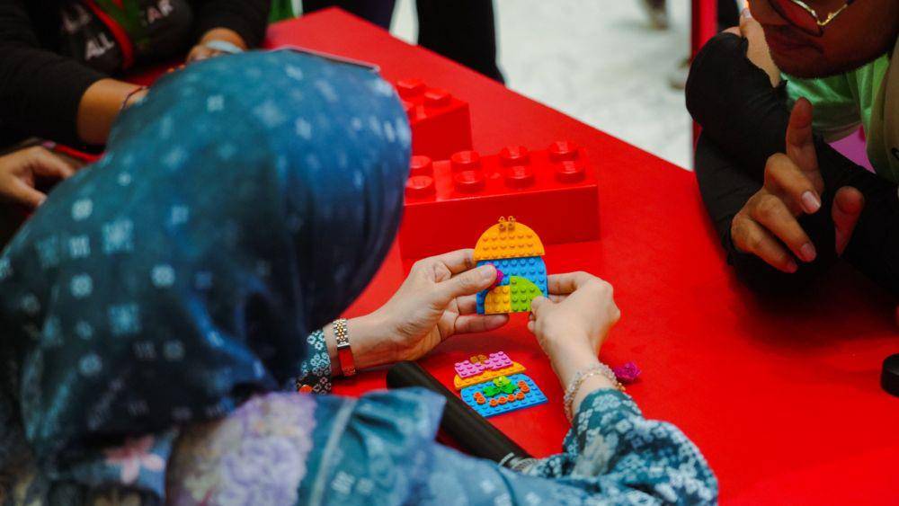press conference LEGO Ramadan di Lippo Mall Puri pada Rabu (12/3/2025). (dok. LEGO)