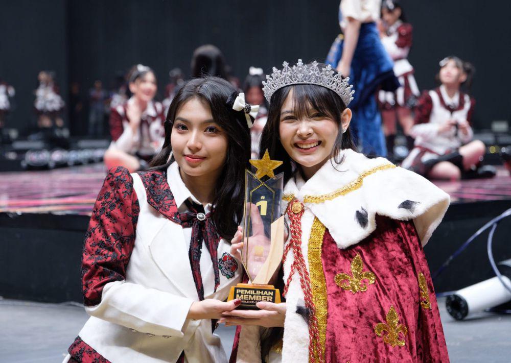 Feni dan Gracia JKT48 (x.com/S_GraciaJKT48)